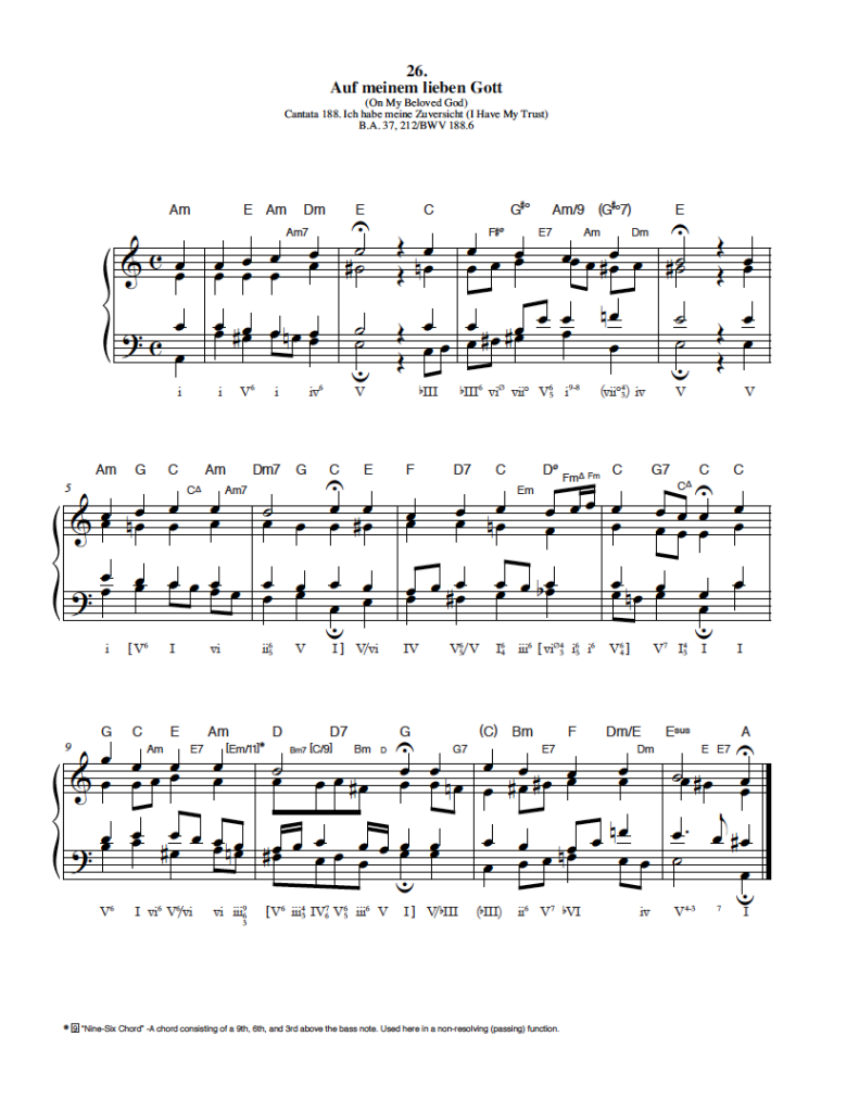 Bach Chorale No.26 